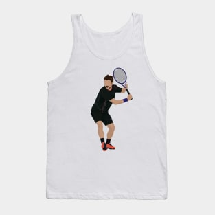 Best tennis backhand illustration Tank Top